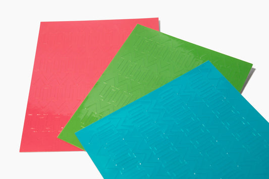 GEasy Ruler Stickers - Tropical Brights palette GE-1100